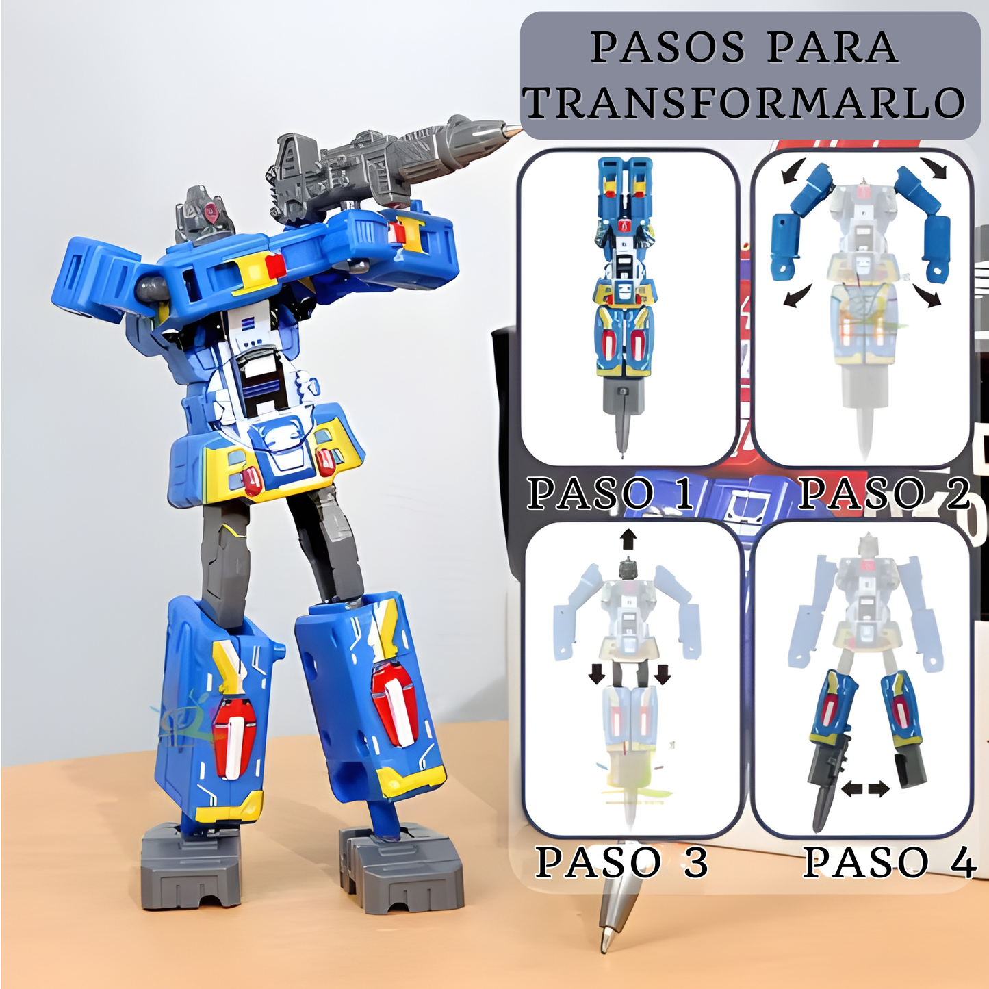 Bolígrafo Transformable